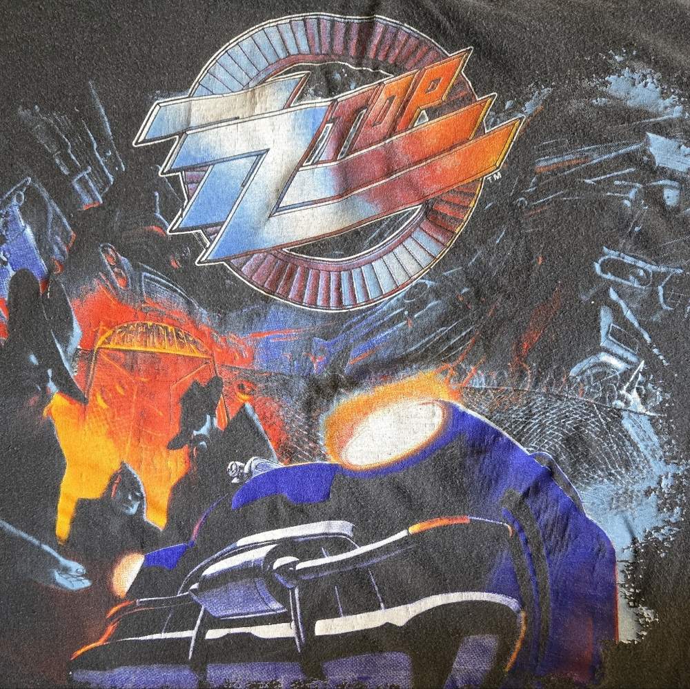 ZZ Top Concert Tshirt Vintage